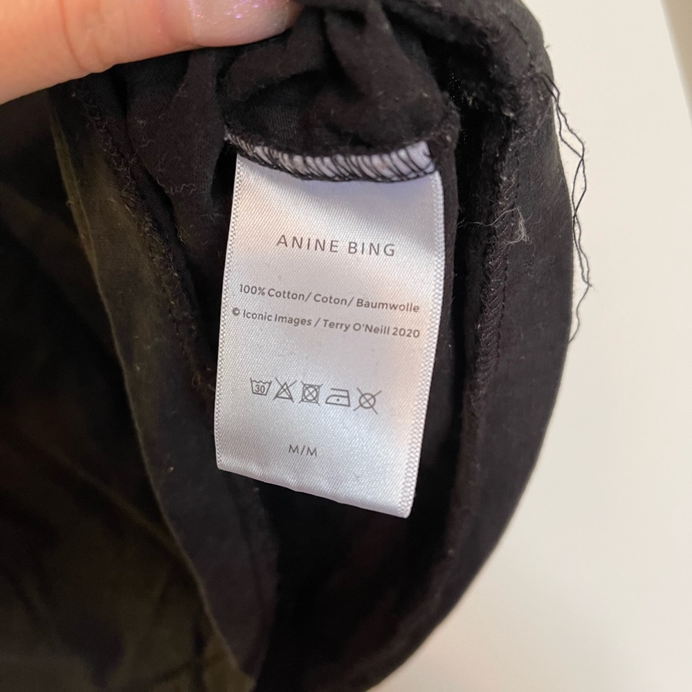 Anine Bing London cotton t shirt - Picture 2 of 3